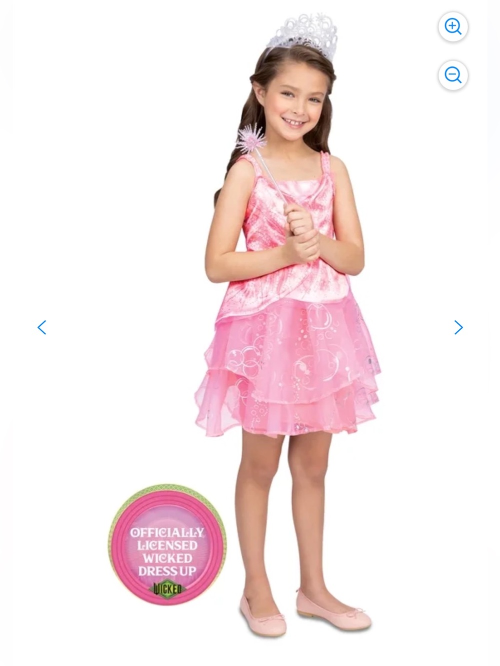 Wicked Deluxe Glinda bubble dress with Tiara & Wand 🫧✨💗